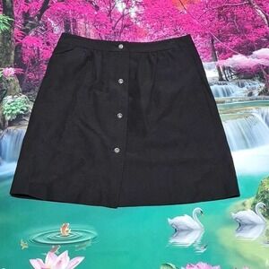 Talbots Black Skirt Size 10P